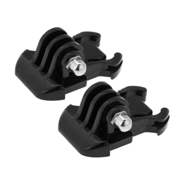 /HA/2-pack - GoPro-fäste / Snabbfäste Svart