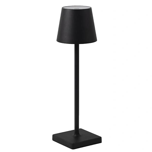 HA-Trådløs skrivebordslampe / Bordlampe - LED-lampe Sort