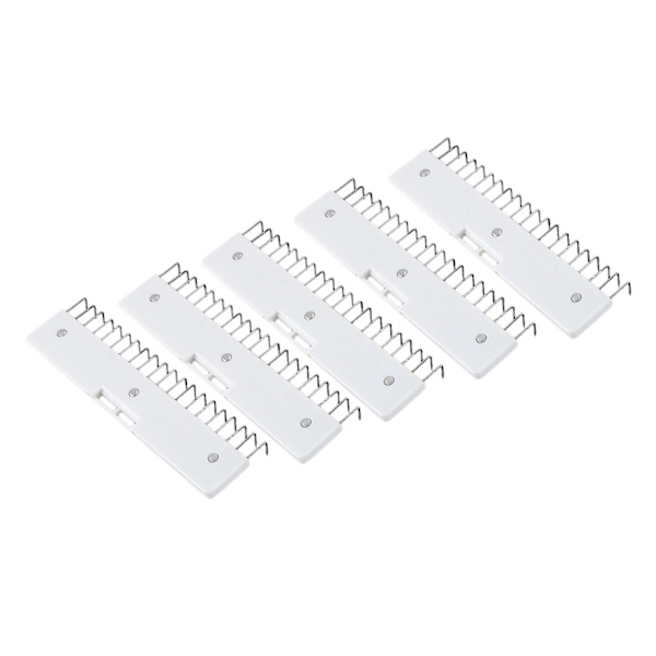5 kpl Pitkäkynsi Paino Leveä Ripustin yhteensopiva Brother/Silver Reed/useimpien neulekoneiden kanssa