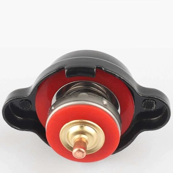 Högtrycksradiatorlock med temperaturmätare, 1,8 Bar radiatorlock 25,6Psi för