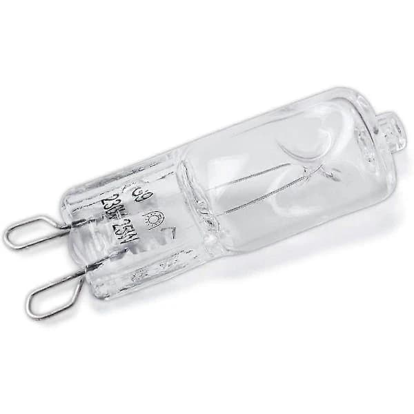 Sett med 4 G9-lamper for halogenovn G9-ovn 25W-lampe