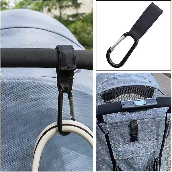 Barnvagnskrok Buggy Clips Vagnskrokar Vagn Barnvagnskrokar För Resor, Vandring Och Camping(4st) Z