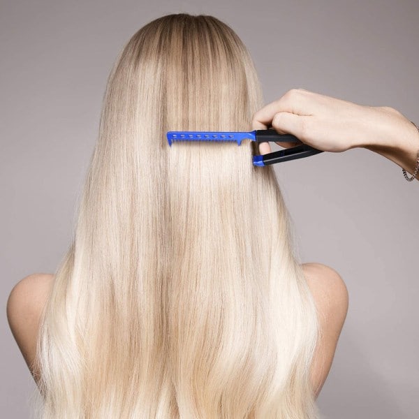 2 st Smoothing Comb Salong Kam Frisyr Styling Hårrätare V-formad Smoothing Comb för Hår