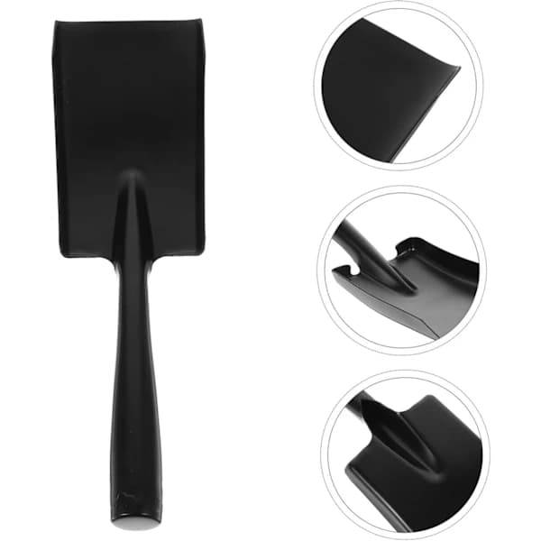 1 st. Trädgårdsspade, Strandspade, Eldstadspade, Metallisk Trädgårdsspade, Askspade för Eldstad, Liten