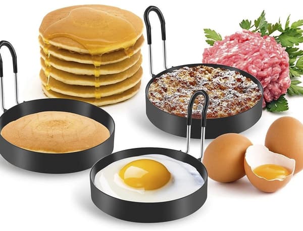 HA~4-delt rund eggrull - Non-stick eggringer - Eggformer - Vårrullformer - Non-stick eggringer
