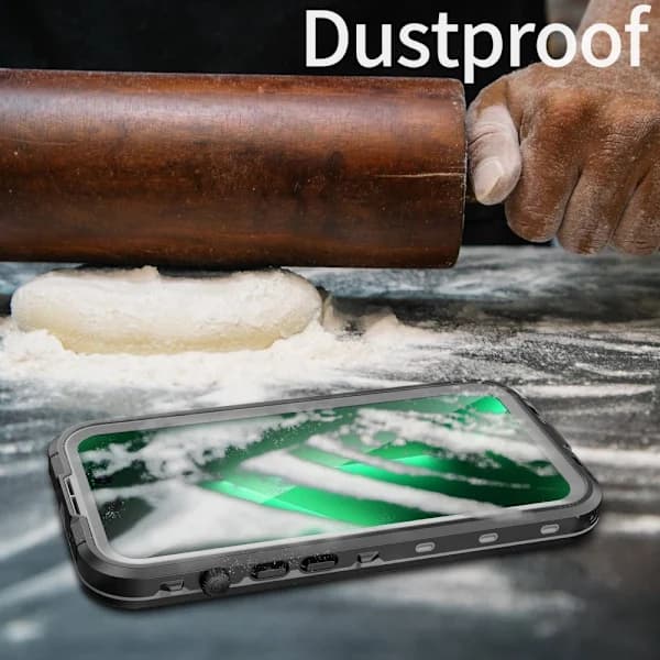 REDPEPPER iPhone 14 Pro Cover MagSafe 360 Vandtæt IP68 Sort 105 105