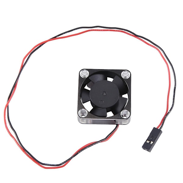 Metallskal Esc Motor 25mm Kylfläkt Hög Hastighet Värmeavledning Fläktkylare För Rc Bil Reservdel