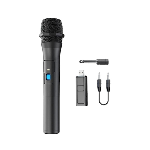 Trådlös Mikrofon, Universell Handhållen Högtalare för Sång, Karaoke, Tal, Bröllop