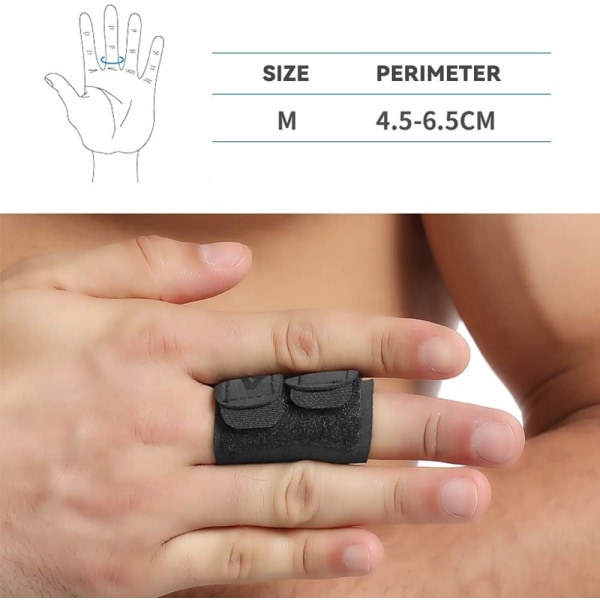 Justerbar Fingerskena, Fingerskyddshylsor, Finger Splint Orthotics Support, Trigger Finger Splint, för smärtlindring, artrit, fena