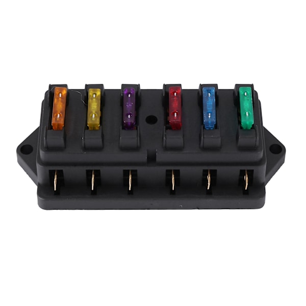 6-tie Fuse Holder Box Auto Vehicle Circuit Blade Fuse Box