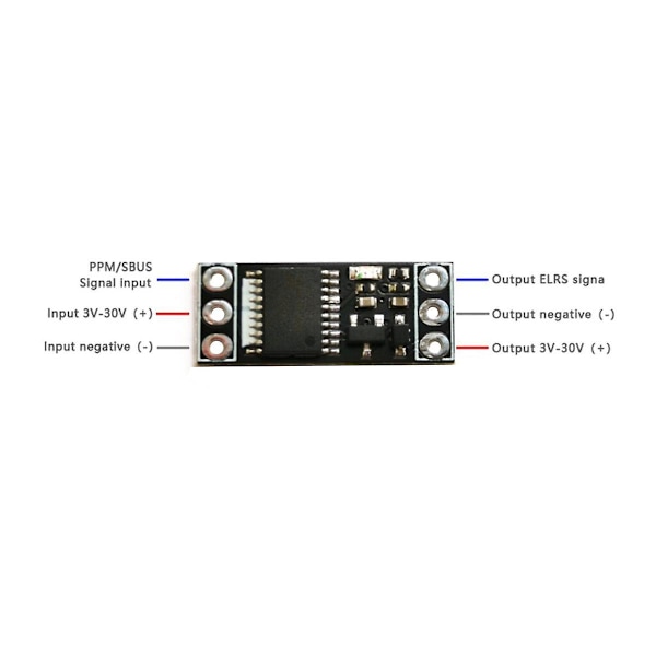 Cr1-modul PPM/SBUS till ELRS CRSF-adapterkort för At9s Wlfy-sändare