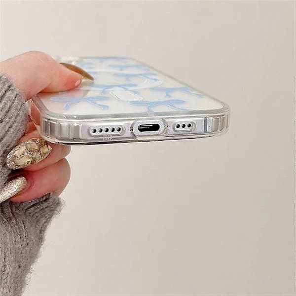 Deksler for iPhone 16 Pro Kompatibelt med MagSafe Rosettemønster PC + TPU Telefon Bakside
