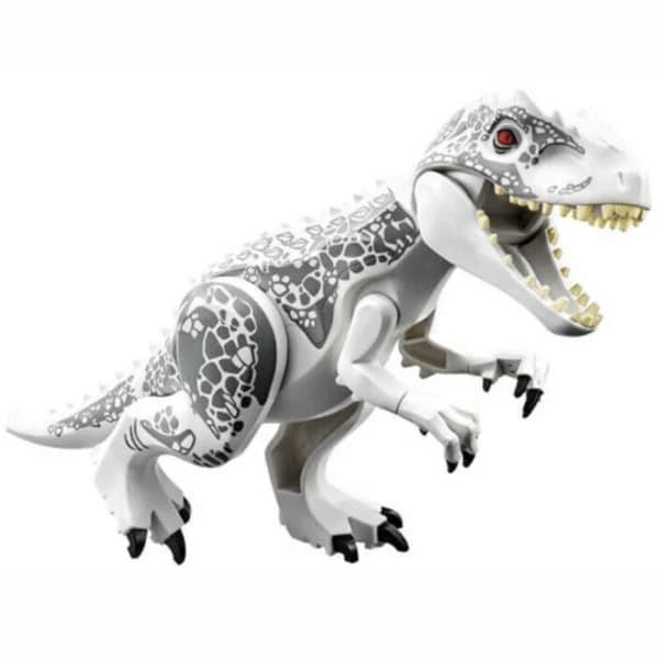 HA-Indominus Rex xxl Stor Fullstørrelse Dinosaurfigur Block Passform - Perf