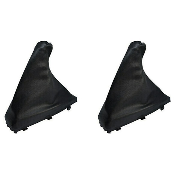 2x Parkeringshandbroms Gaiter Handbroms Dammskydd För Opel Vectra B 1995-2002 Anti Slip Växelspaksknopp G