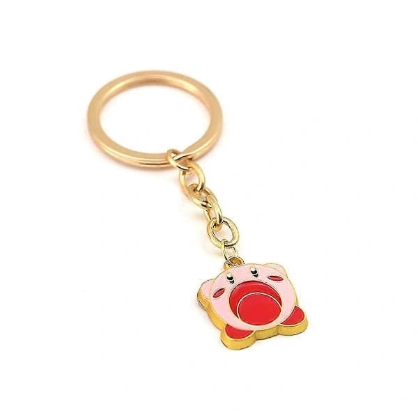 4 st Star Kirby Anime Nyckelring Väska Hänge Julklapp []