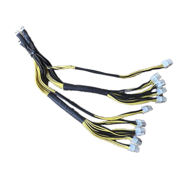 1200w 1600w Output Wire Ny 10 Pin Pcie Powers Connector Til Bitmain Antminer Apw7 + Apw3 Psu L3 D3