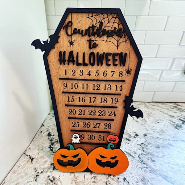 Puinen joulukalenteri Halloween 2023 -joulukalenteri LTF Ei Ei, Ei, Ei, Ei,