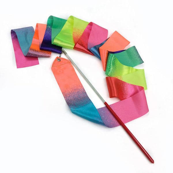 4m Gymnastikband Rytmisk Gymnastikutrustning D rosa
