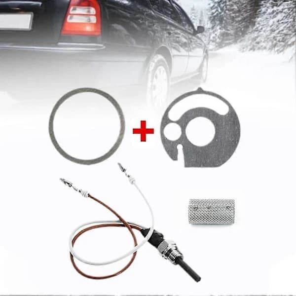 12V Gløderør Keramisk Stift + Pakninger Til Eberspacher HydronD4WS, 5WZ, D5WS