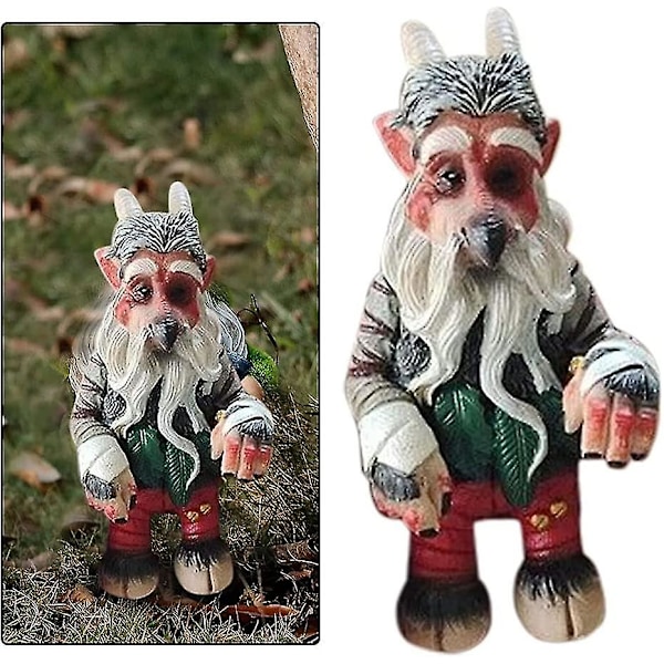 Store havehave gnome-statuer af harpiks til haven - have-nisse-statuer - have-alf-skulpturer