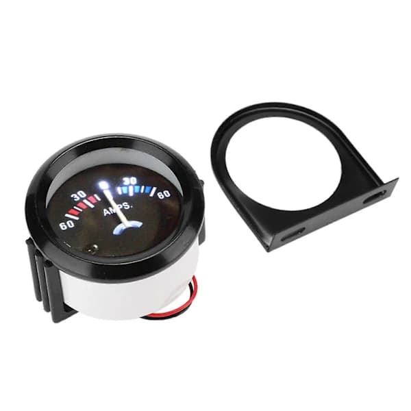 2 tommer 52 mm Bil Amperemeter Voltmeter 60-0-60A AMP Måler Volt Måler til Modifikation