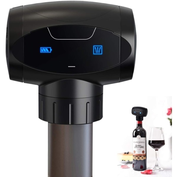 /HA/ Elektrisk vinsparare vakuumpump med vinpropp - vinflaskförslutning