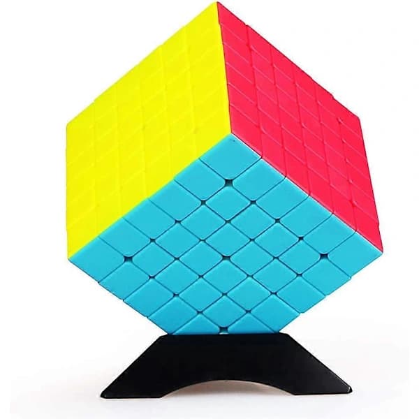 Magisk kub 7x7 utan klistermärken - Speed Cube 7x7x7 3D-pusselkubleksaker