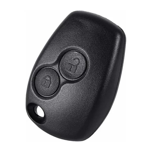 HA~Fjernstart Bilnøgle Fob 2 Knapper Auto Nøgle Fob Skal Etui til Clio Kangoo Modus Master