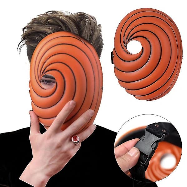 Anime Cosplay -naamio Naruto Akatsuki Tobi Obito -naamio Halloweennaamio