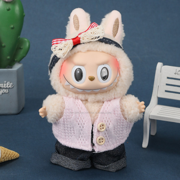 [HH]Labubu Kläder Variation av Stilar Byxor Kjol Hatt Rem Byxor Tillverkare Hög Kvalitet Dolls not included Labu - 12