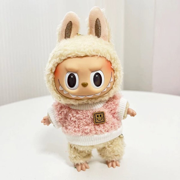 [HH] Kawaii Kläder Outfit Tillbehör för Kpop Labubu Idol Dockor Overall Set Kläder 73