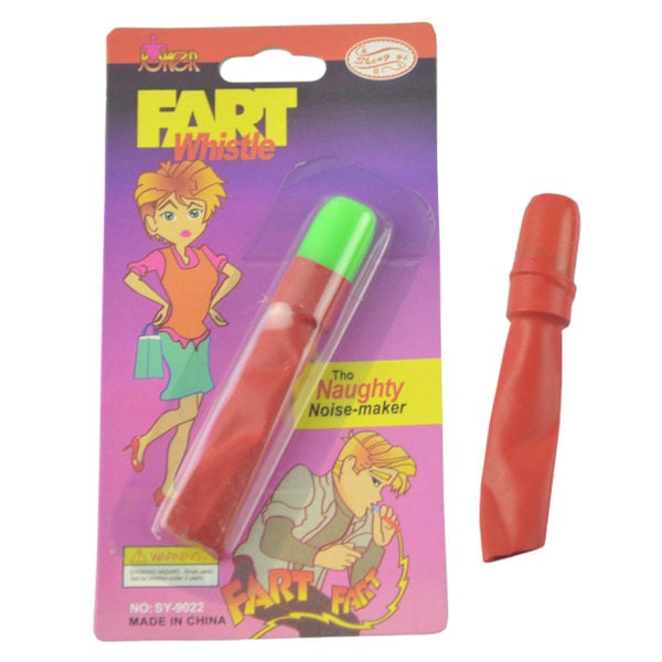 /HH/Knepig Fis Visselpipa Rolig Leksak Ljud Skämt Gags Prank Leksaker för Barn och Vuxna Visselpipa Ljud Leksak Fis Spel Aprilskämt Rekvisita