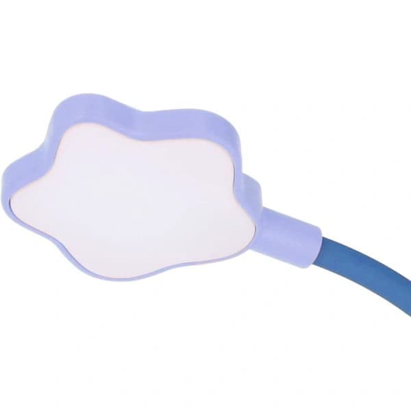 LED-skrivebordslampe for barn, belysning med USB-lading, varmt lys, søt tegneseriedesign, øyebeskyttelse