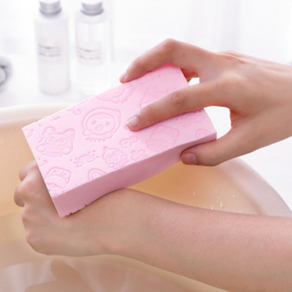 Mjuk badsvamp massagessvamp set
