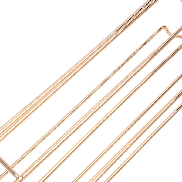 2x Oasiswj Metal Kaffekapsler Holder Jern Krombelagt Stativ Kaffekapsel Opbevaringsstativ Til 18 stk