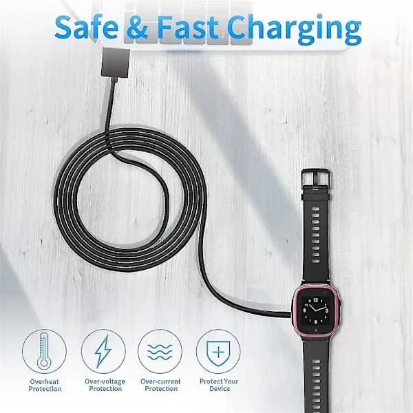 USB-latauskaapeli lasten kelloon Xplora X5 Play X5 X4 Musta 1 kpl