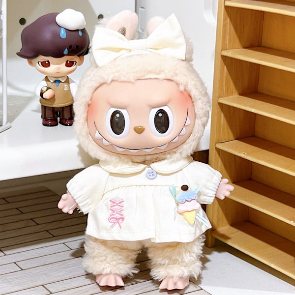 [HH] Labubu Dockkläder Kläder Hatt Skor Outfit Set Labubu Till Kläder Docktillbehör Alla Modeller 31