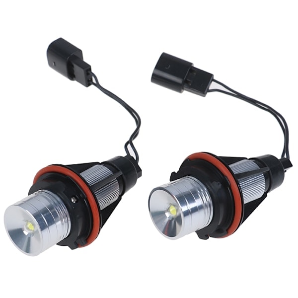 /HH/2 stk. LED Angel Eyes Markeringslamper til E39 E53 E60 E61 E63 Hvid