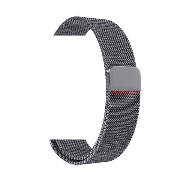 /HA/ Rustfritt stål mesh for damer, Apple Watch 7 Milan-reim (grå 42/44/45 mm)