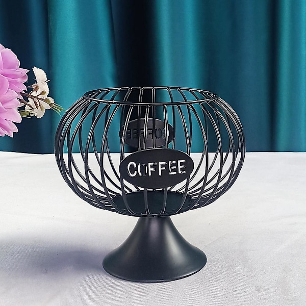 Ihlig kaffekapsel förvaringskorg kaffepåse hållare korg arrangör café hotell guld