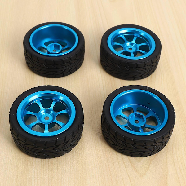 65mm metallfälg + högpresterande gummidäck däck för 144001 A959 A959-b 124019 124018 Rc bilpar