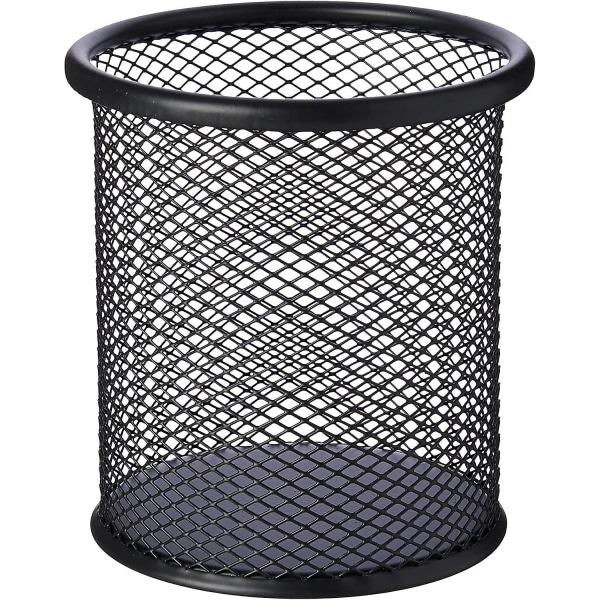 Kontorpapir Jern Mesh Penneholder Student Brevpapir Metal Gitter Skrivebord Opbevaringsspand null ingen