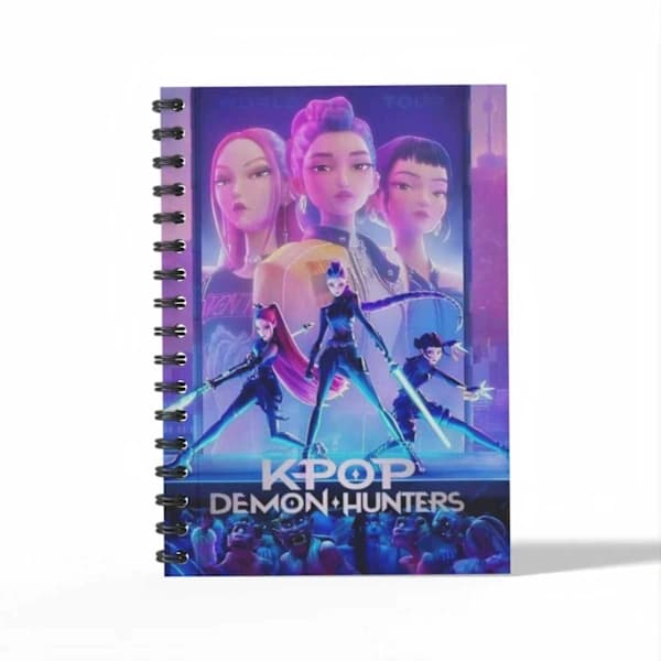 2-pack K-pop Demon Hunter periferi student A6 spiralblock B