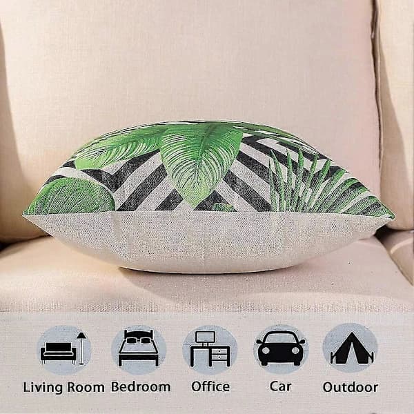 Pearl Rare 4-pack Kuddfodral Dekorativ Kudde Sittdyna Soffkudde För Soffa Lz-1