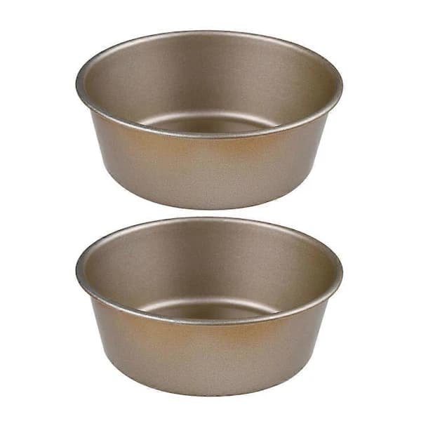 2 ST Burgerform Gull Non-stick Rund Ostemuffins Husholdnings Bakeverktøy