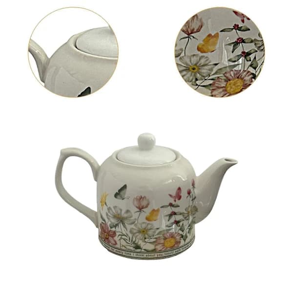 Teapot with Handle Reusable Juice Water Pitcher Coffee Pot for Office Hotel Milk