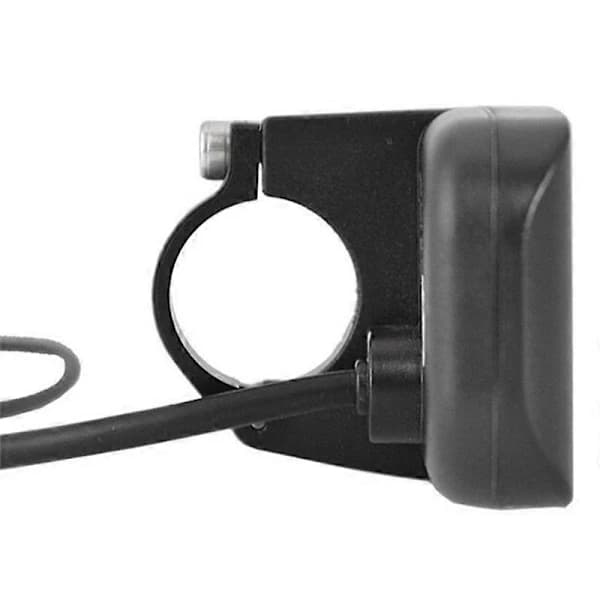 S810 E-cykelmåler LED-display 36V IP65 til elcykel Elcykelmåler 5PIN Sort Sort