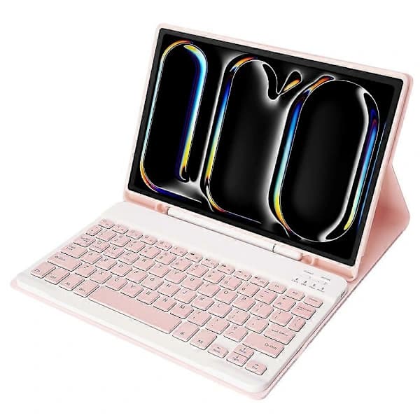 HA~A13B Nahka+TPU-tablettikotelo Bluetooth-näppäimistökotelo kynätelineellä iPad Pro 11:lle (2024)