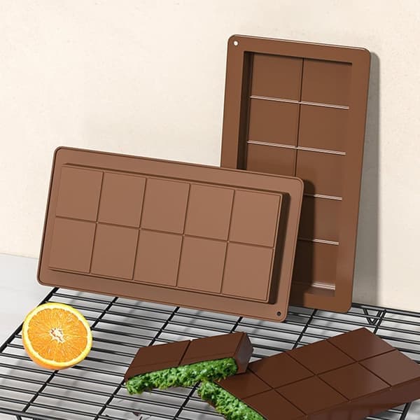 Chokoladeform den dybe/chokoladeforme, BPA-fri, brun