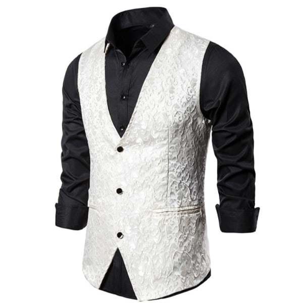 /HA/Scenekostyme for menn Jacquardvest Fotostudio Fotovert S